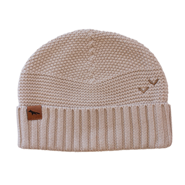 Wild Island Co Womens + Mens Beanie, 'The Summit' by Wild Island, Cotton knit, Beech Kids and Adults Quality Clothing Designed in Tasmania Australia 2
