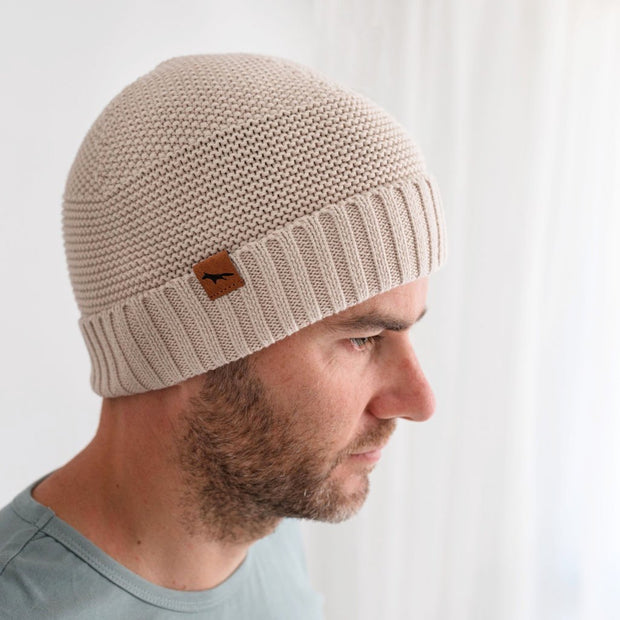 Wild Island Co Womens + Mens Beanie, 'The Summit' by Wild Island, Cotton knit, Beech Kids and Adults Quality Clothing Designed in Tasmania Australia 5
