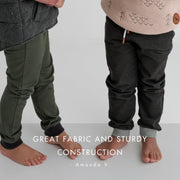 Wild Island Co Kids Discoverer Pants for girls + boys, Wild Island, dark grey (1-8Y) Kids and Adults Quality Clothing Designed in Tasmania Australia 7