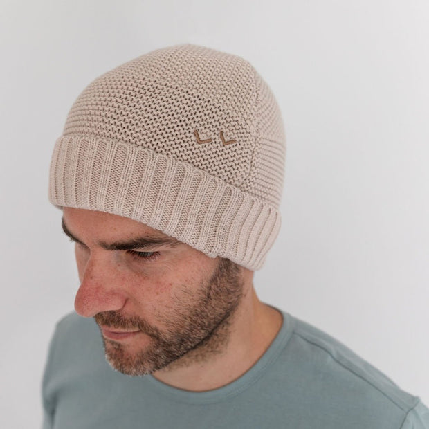 Wild Island Co Womens + Mens Beanie, 'The Summit' by Wild Island, Cotton knit, Beech Kids and Adults Quality Clothing Designed in Tasmania Australia 1